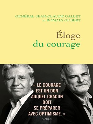 cover image of Eloge du courage
